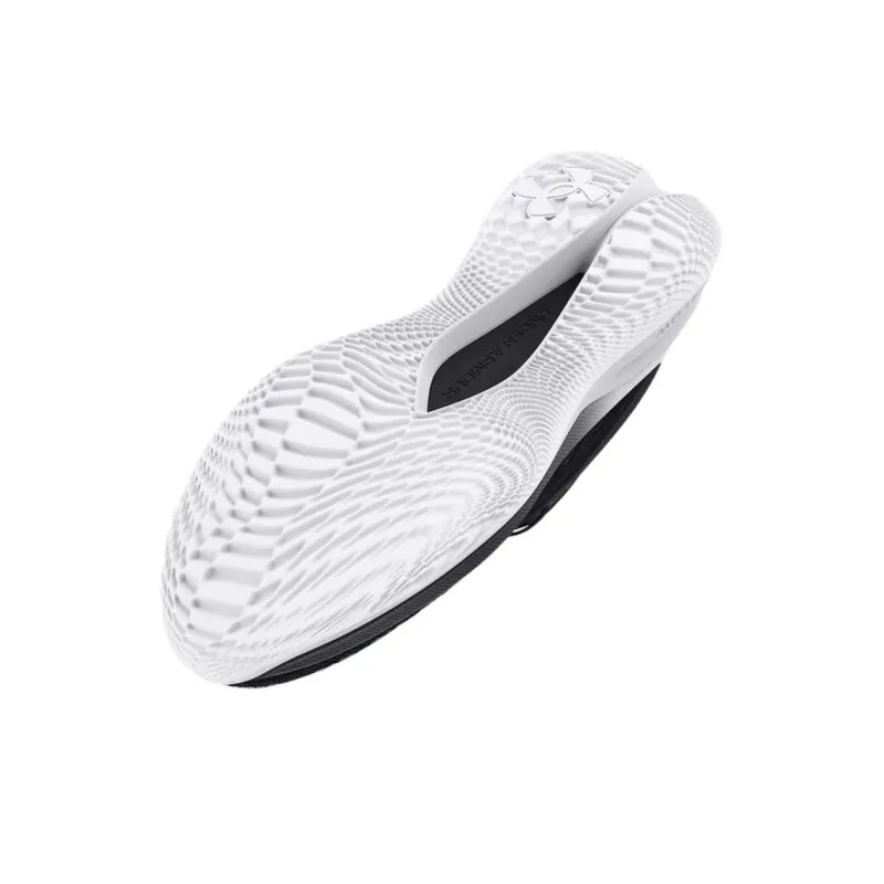 Under Armour VELOCITI PRO Durable Breathable Low Top Running Shoes Unisex Black White-5