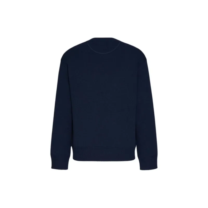 Valentino Logo Embroidered Crewneck Jumper-1
