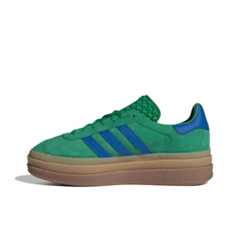 Adidas Originals Gazelle Bold Green Blue Gum Women's