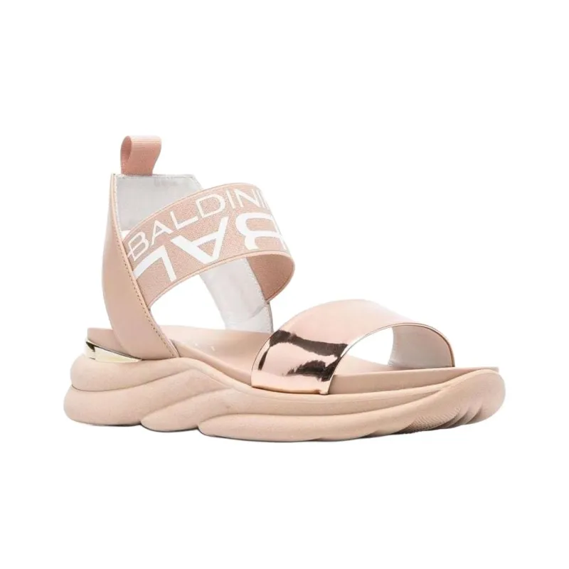 Baldinini Rose gold Strap Sandals Women's-2