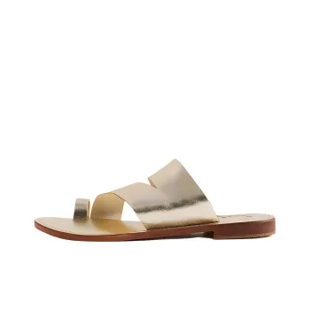 FREE PEOPLE Flip Flops Women's Gold
