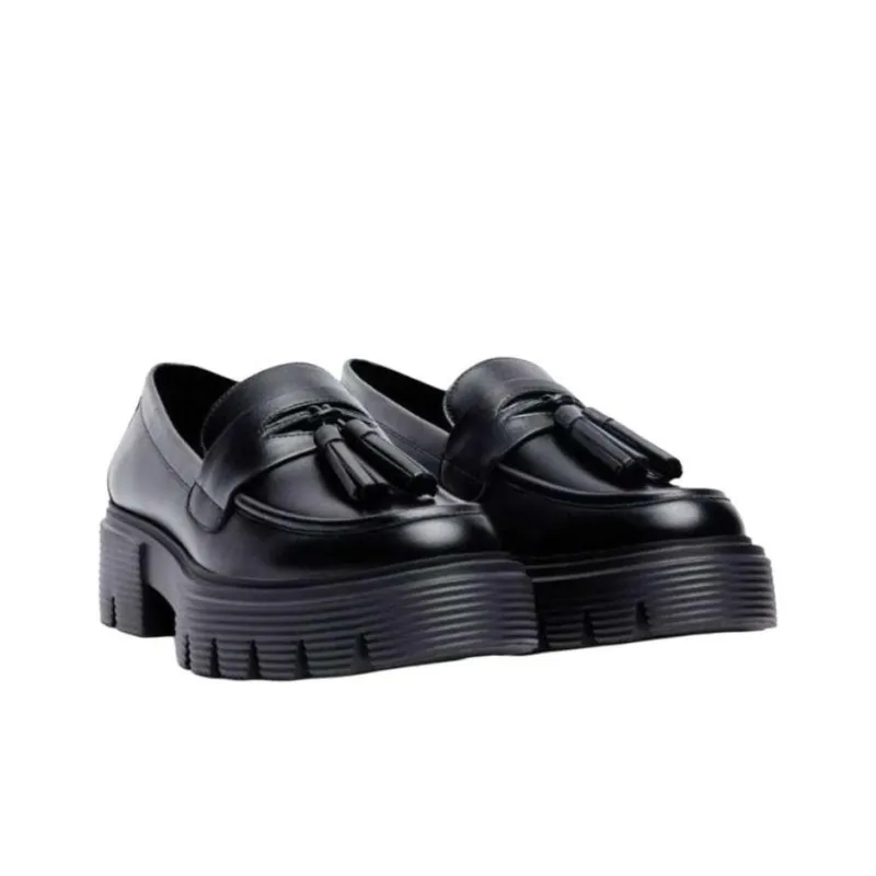 Stuart Weitzman/SW Nolita Loafers 4.5cm Women's Black-2