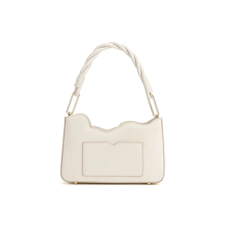 Ancient Yi Xi Cow Leather Fashion Handbag Cheongsam Crossbody Bag Regular Women's Ecru-2