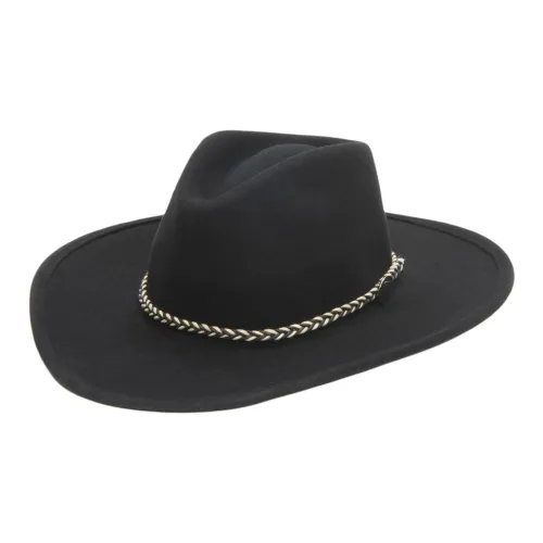 STETSON 가죽 기타 모자 남녀공용