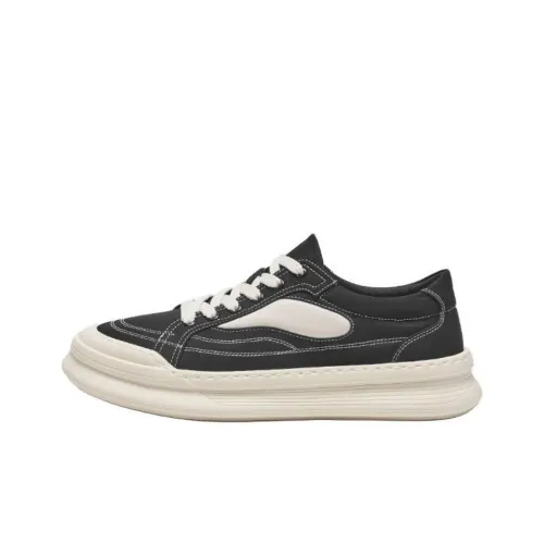 Hotwind Casual Shoes Men Low-Top Black