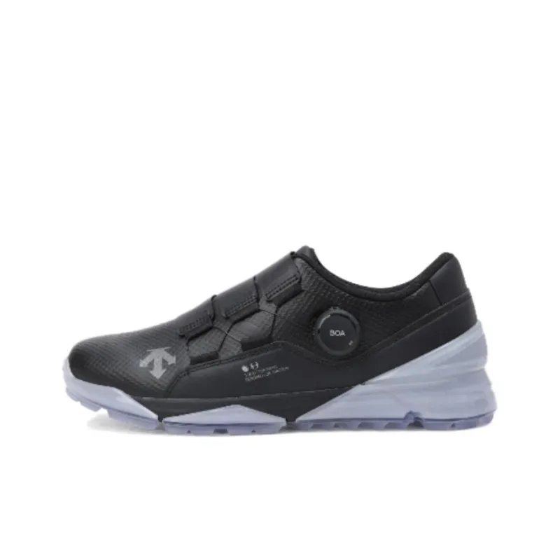 DESCENTE CONDOR BOA Anti Slip Wear Resistant Low Top Golf Shoes Unisex Black-0