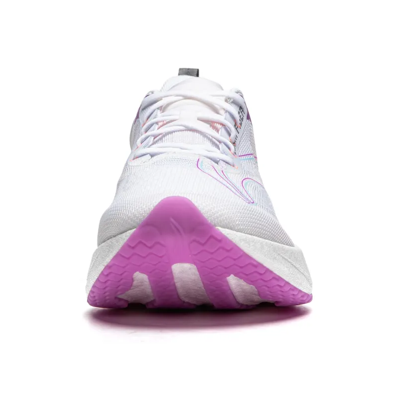 LINING Super Light 21 Running Shoes Women's Low Top Standard White/Wisteria Purple-4