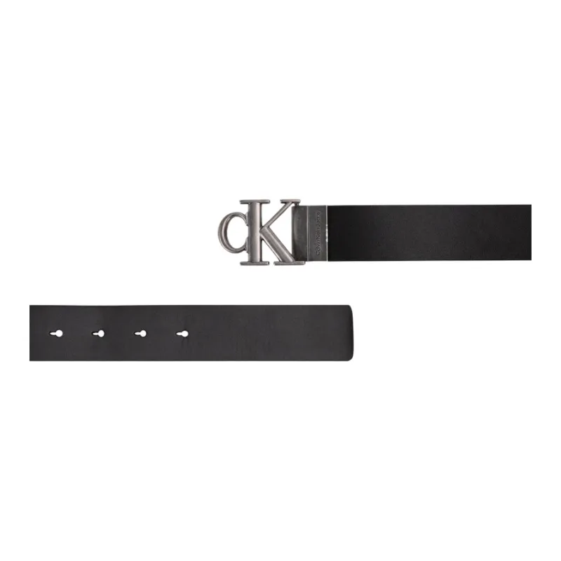 CALVIN KLEIN Cow Leather Belts Men's Space Black Width  3.5cm-1