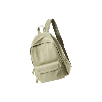 LANDCASE Fabric Backpack Laptop Bag Unisex Green/Black/Khaki