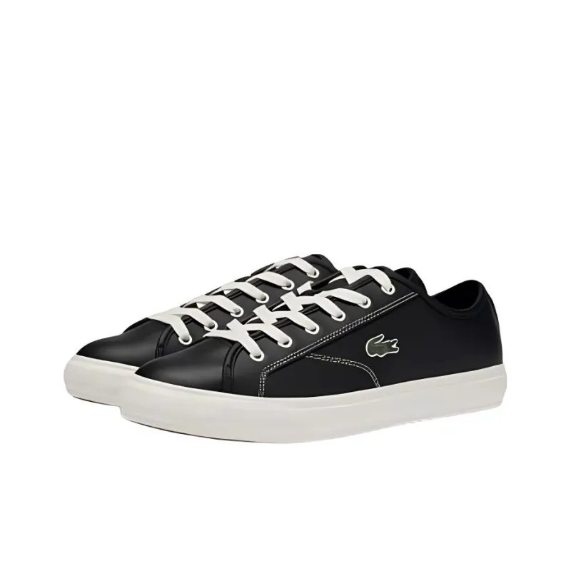 LACOSTE Skateboard Shoes Men's Black-3