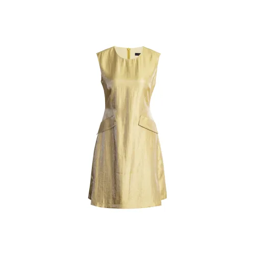 ROEYSHOUSE Sleeveless Dresses Women's Yellow