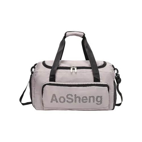 OURFUN Oxford Crossbody Portable Gym Bag Large Size Unisex Gray/Black/Army Green/Pink