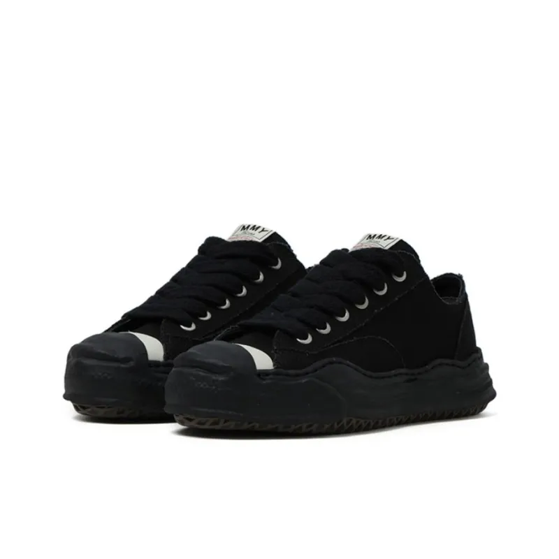 MIHARA YASUHIRO Hank Casual Shoes Unisex All Black-2