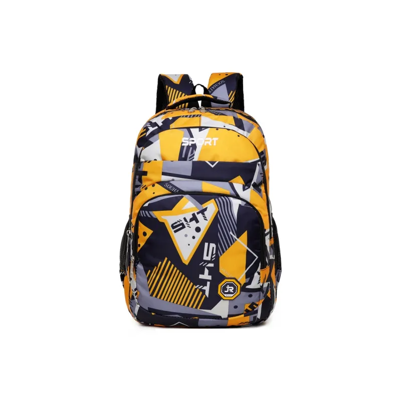 OURFUN Oxford Backpack Unisex Black/Red/Yellow/Green/Blue-2
