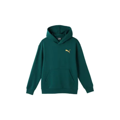 PUMA Sweatshirts Men Christmas Green