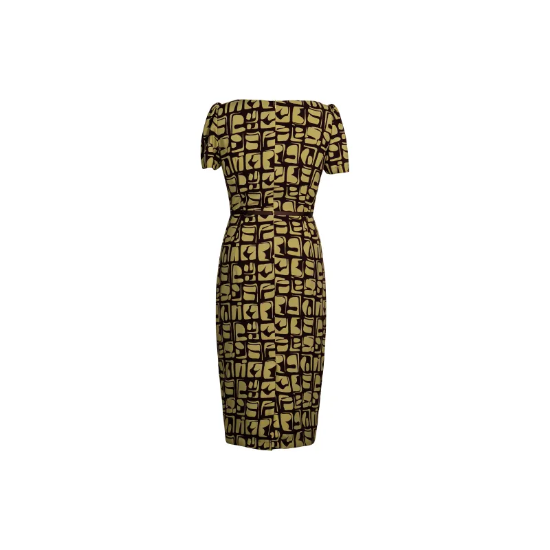 ROEYSHOUSE Short Sleeved Dresses Women's Multicolor-1