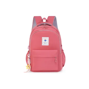 OURFUN Nylon Backpack Unisex Black/Pink/Watermelon Red/Green/Blue