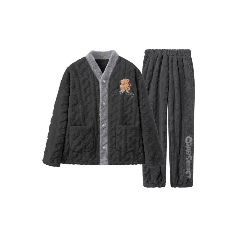 Crabsecret Unisex Pajama Sets-2