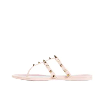 Valentino Garavani Rockstud Open Toe Caged Slides Women's