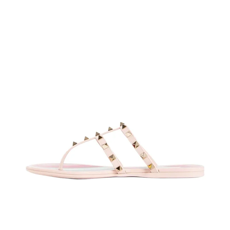Valentino Garavani Rockstud Open Toe Caged Slides Women's-0