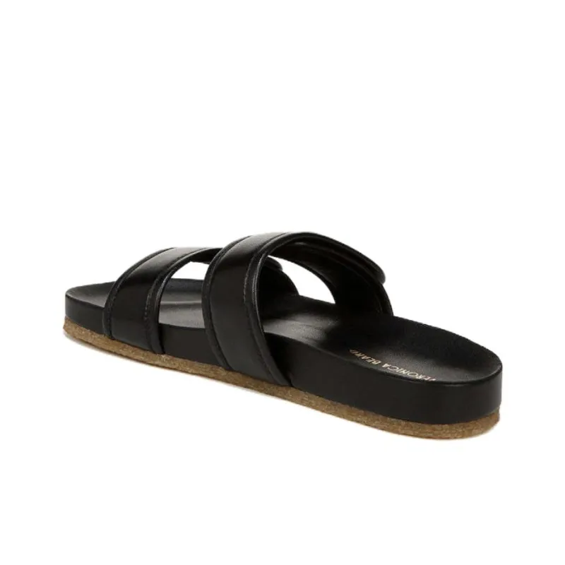 VERONICA BEARD Abrasion-Resistant Slide Slippers Women's Black-3