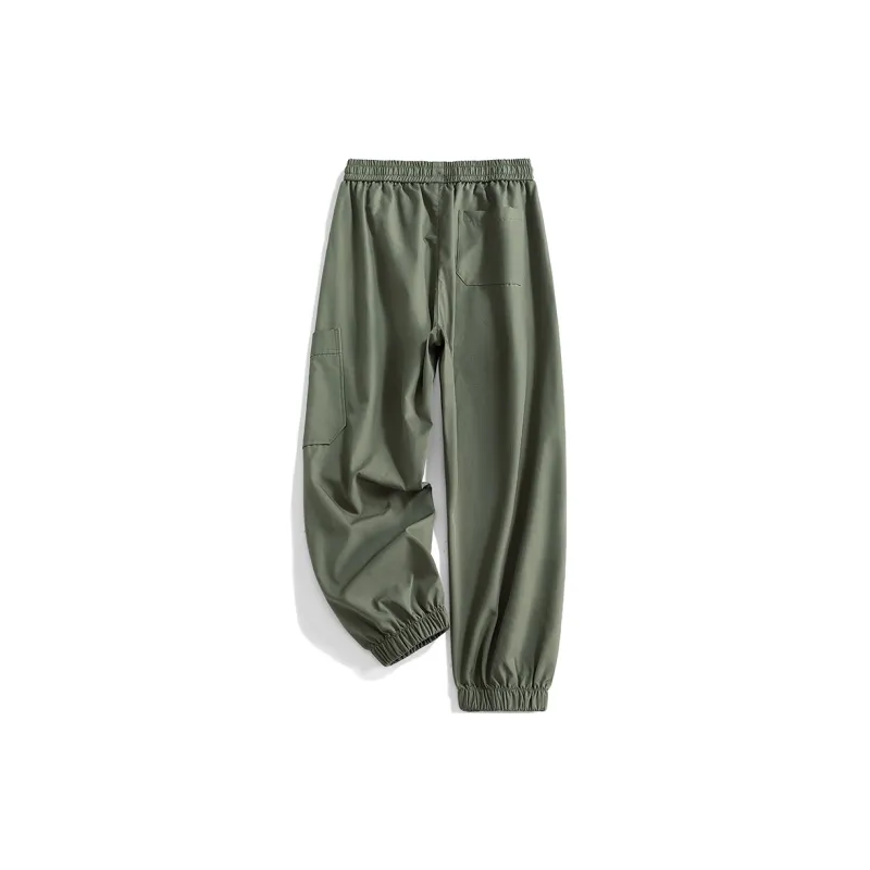 HCHUICHENG Casual Pants Unisex Caramel-8