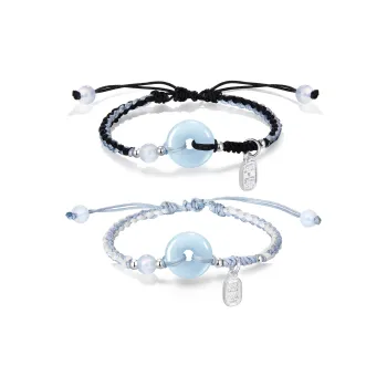Zeroline Agate Jade Bracelets Unisex