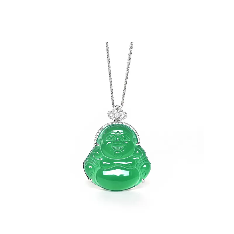 D.Get Chalcedony Necklaces Unisex-2