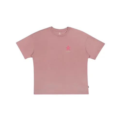 Converse T-Shirts Women's Pink