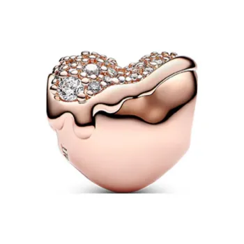 Pandora Gold Plated Copper Silver Alloy Pendants Women's Gold