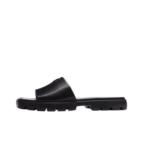 COACH Slide Slippers Women's Black