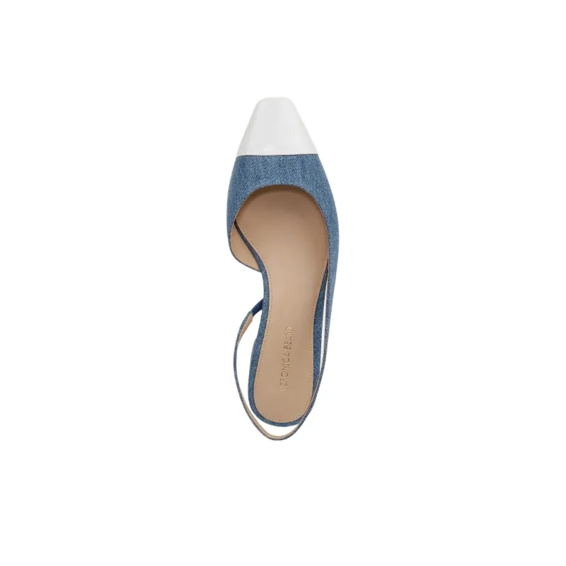 VERONICA BEARD Cecile Casual Single Shoes Women's Light Blue-4