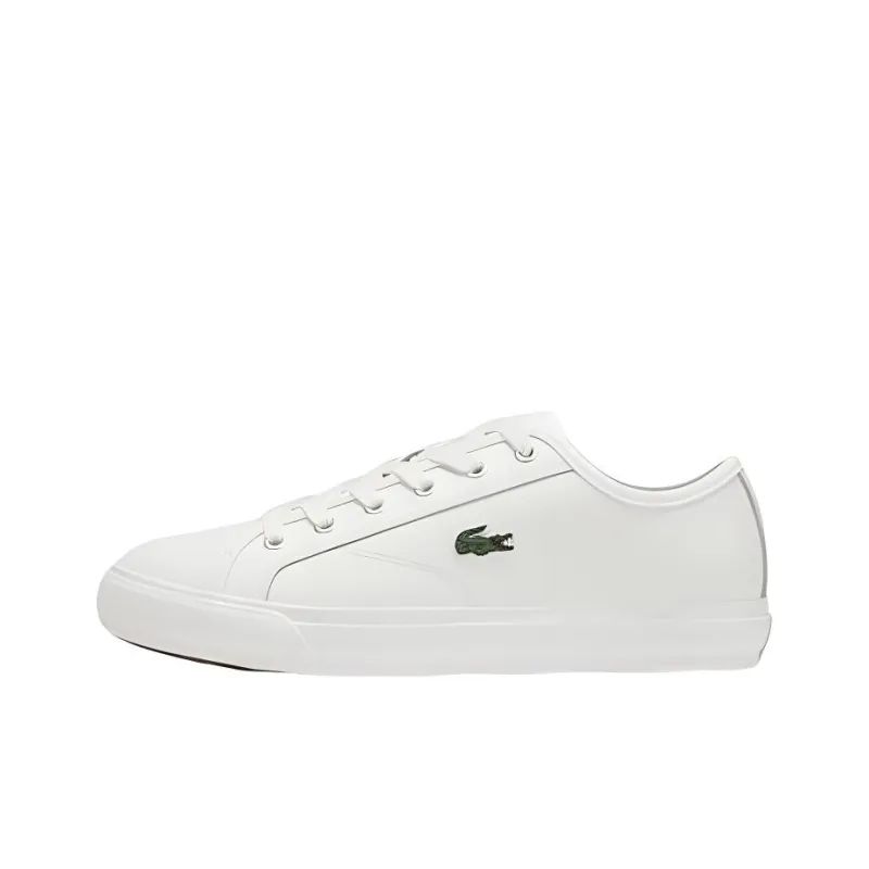 LACOSTE Skateboard Shoes Men's White-0