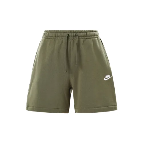 Nike Casual Shorts Men Olive Green