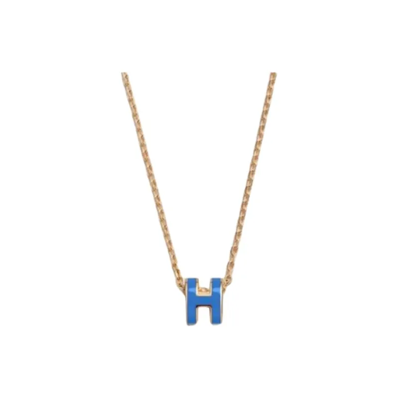 HERMES Mini Pop H Pendant Gold tone-2