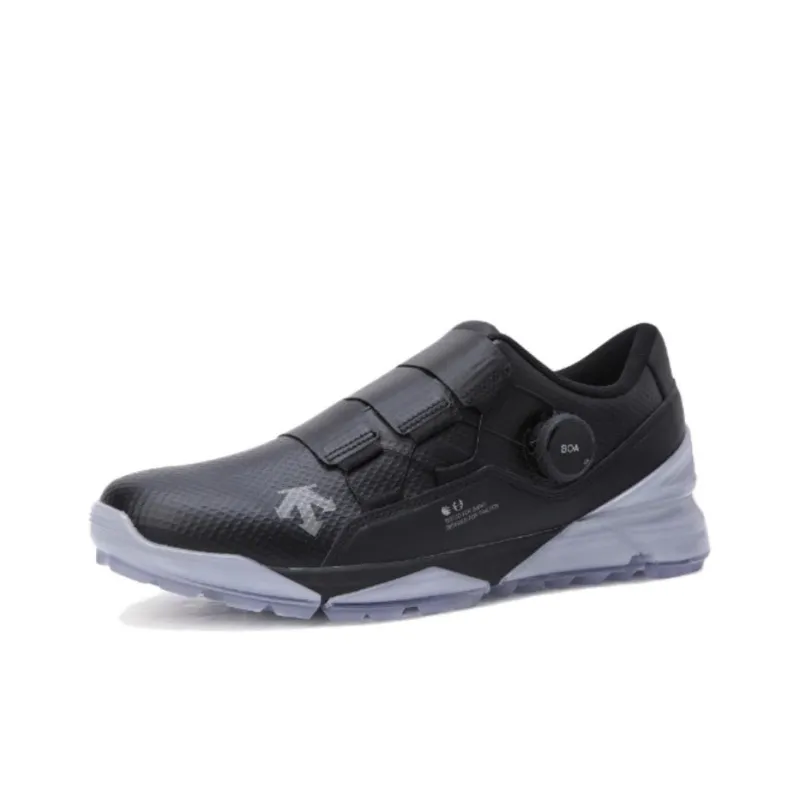 DESCENTE CONDOR BOA Anti Slip Wear Resistant Low Top Golf Shoes Unisex Black-1
