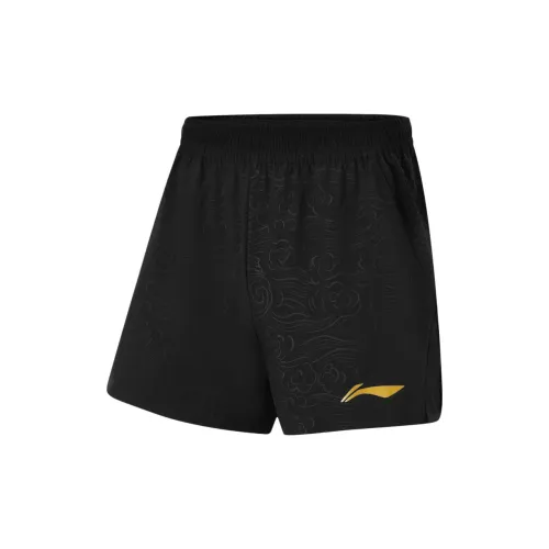 LINING Table Tennis Series Sports Shorts Women's Black