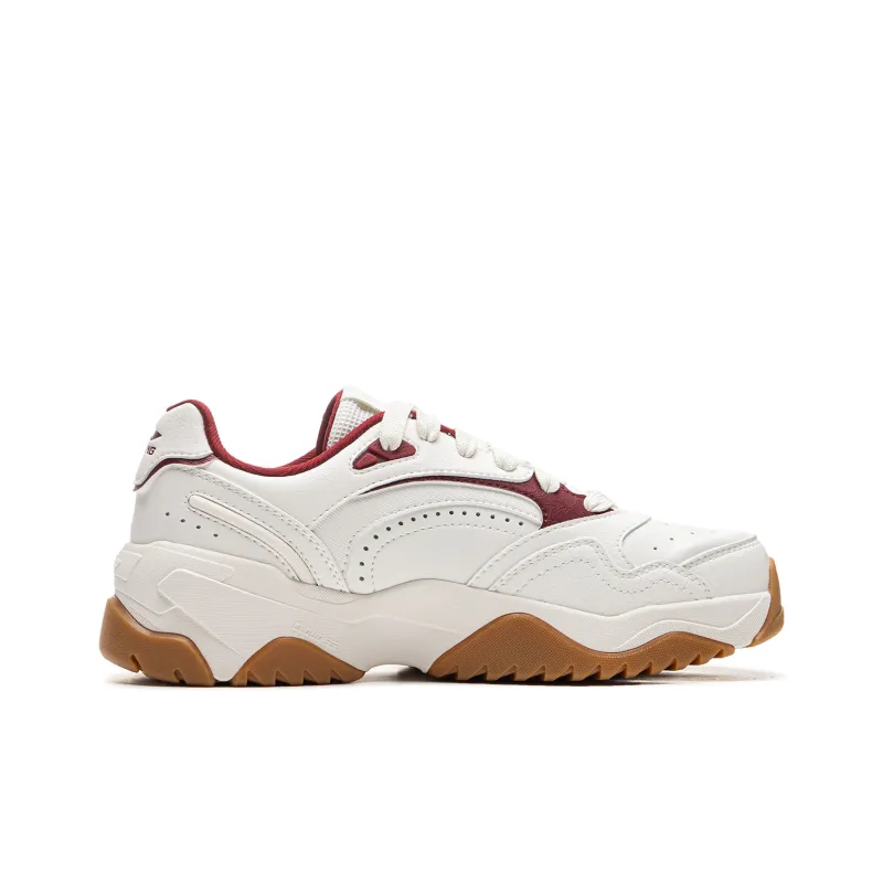 LiNing Tianji 3 Slip Resistant, Abrasion Resistant, Lightweight Low Top Skateboard Shoes Women's White Red-1