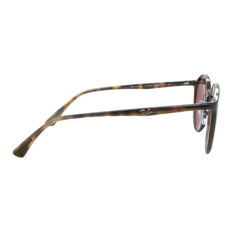 RayBan Plastic Round Sunglasses Men's Tortoiseshell-2