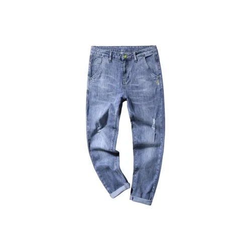 Tonlion Jeans Men Light Blue