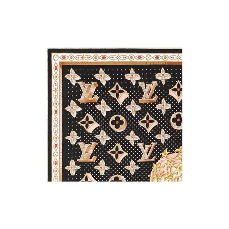 LOUIS VUITTON Monogram Lv Locks Square 90-2