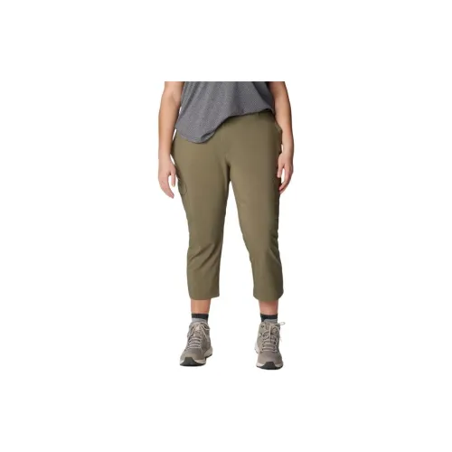 Columbia Silver Ridge Casual Pants Women's Stone Green