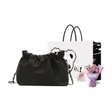 Black+Exclusive Shopping Bag+Greeting Card+Dried Flower