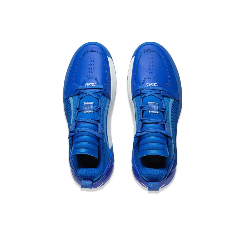 LINING All City 12 Encore Basketball Shoes Men Low Top Bright Blue-3
