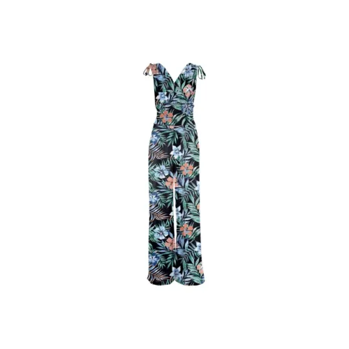 Victoria's Secret Jumpsuits Women's Navy Floral/Marine Blue Floral