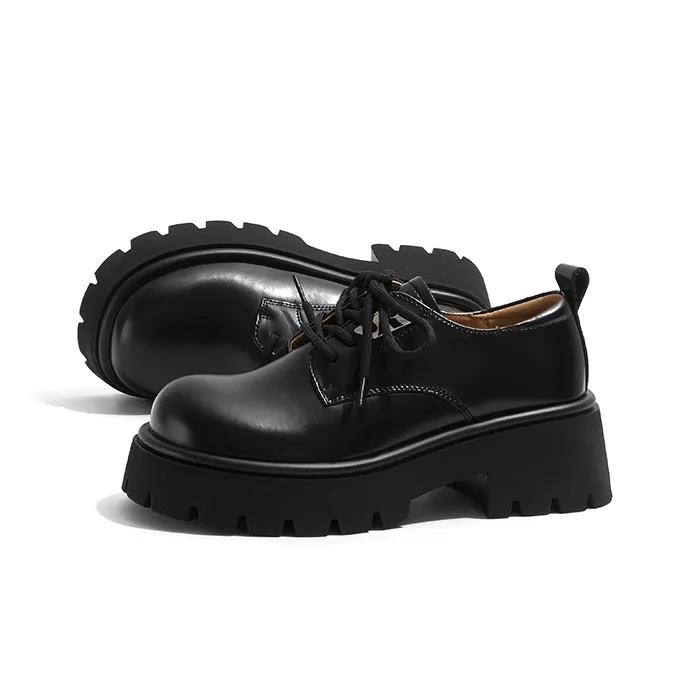 Old Meow Fashion Comfortable 5cm Platform Casual Shoes Women's Black-1