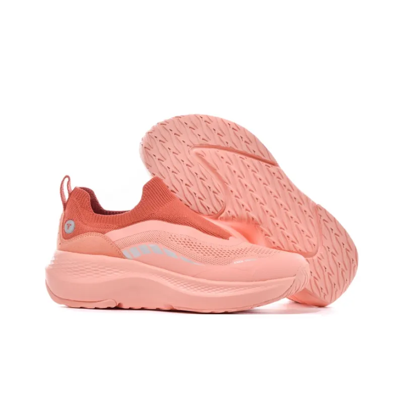 TREEPERI Running Shoes Unisex Low Top Pink-5