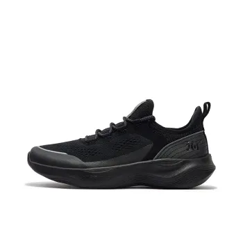 361° N40 Breathable Lightweight Low Top Casual Running Shoes Men's Obsidian Black