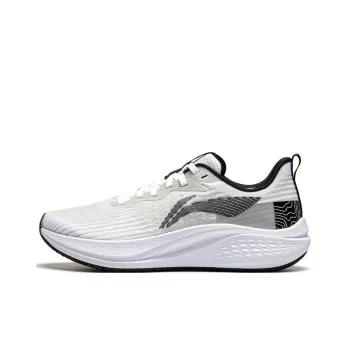 LiNing Red Hare 7 Cushioning, Slip Resistant, Lightweight Low Top Running Shoes Women's Standard White