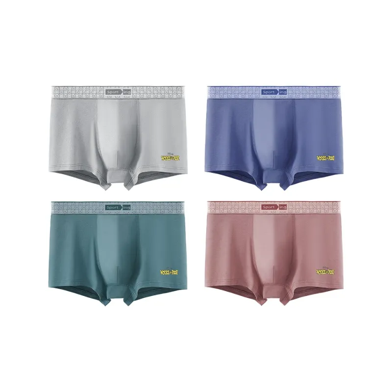 Disney 100% Cotton Boxer Briefs Men's 4 Pack-9